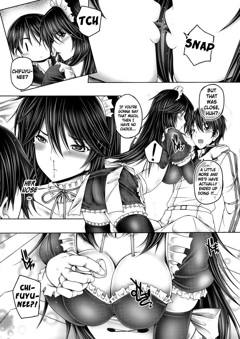 Hentai Manga Comic-A Birthday Party All Alone with Chifuyu-nee-Read-6